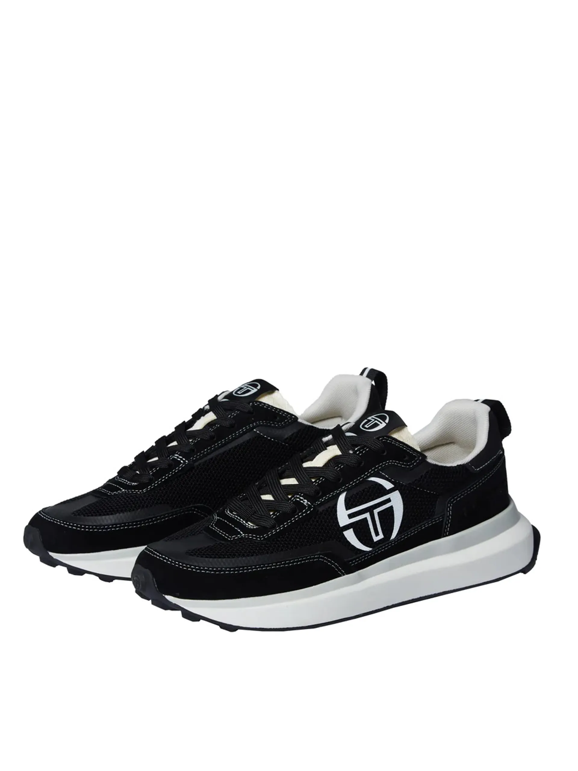 Sergio Tacchini 70'S Racer Trainer Raven Black SIZE 10 ONLY