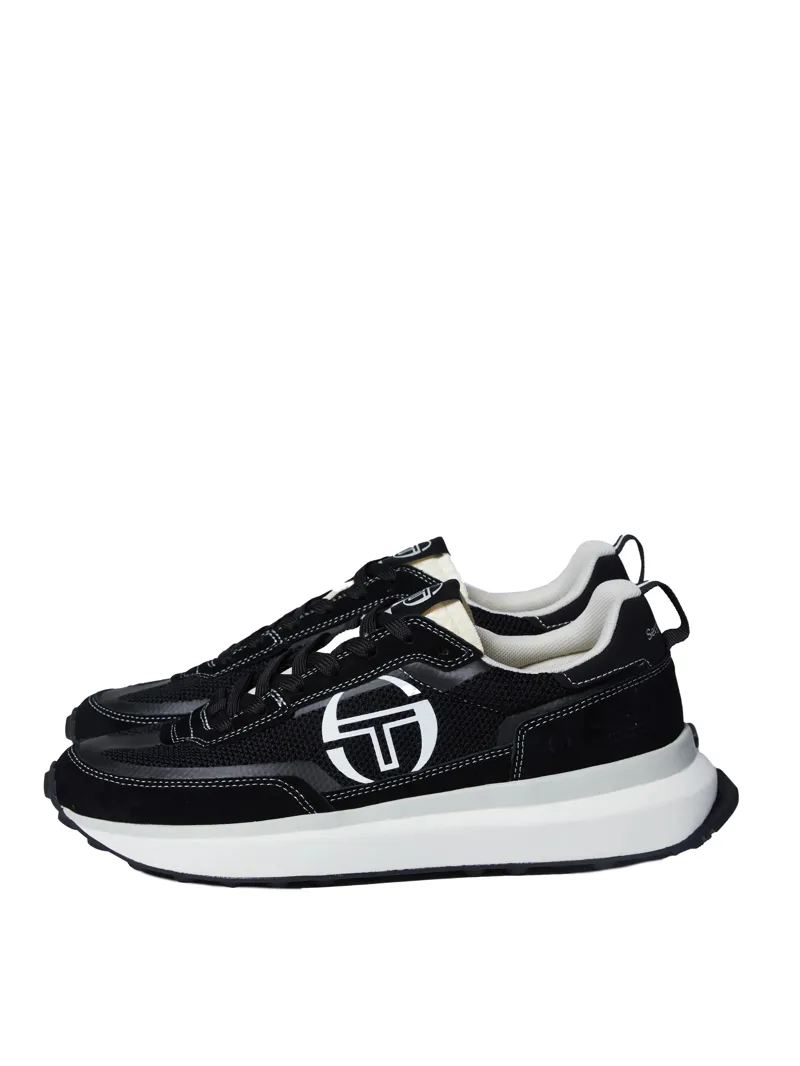 Sergio Tacchini 70'S Racer Trainer Raven Black SIZE 10 ONLY-4