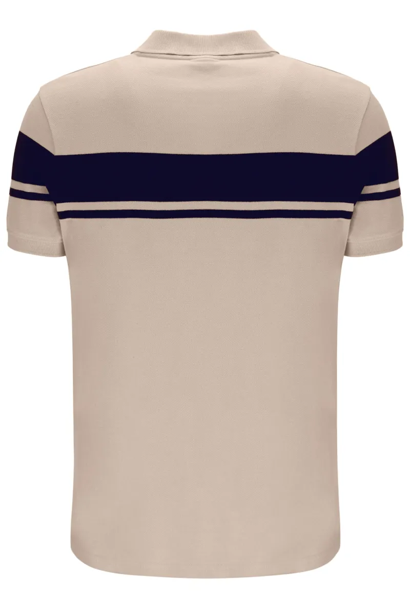 Sergio Tacchini Young Line Polo T-shirt Humus / Blue-2
