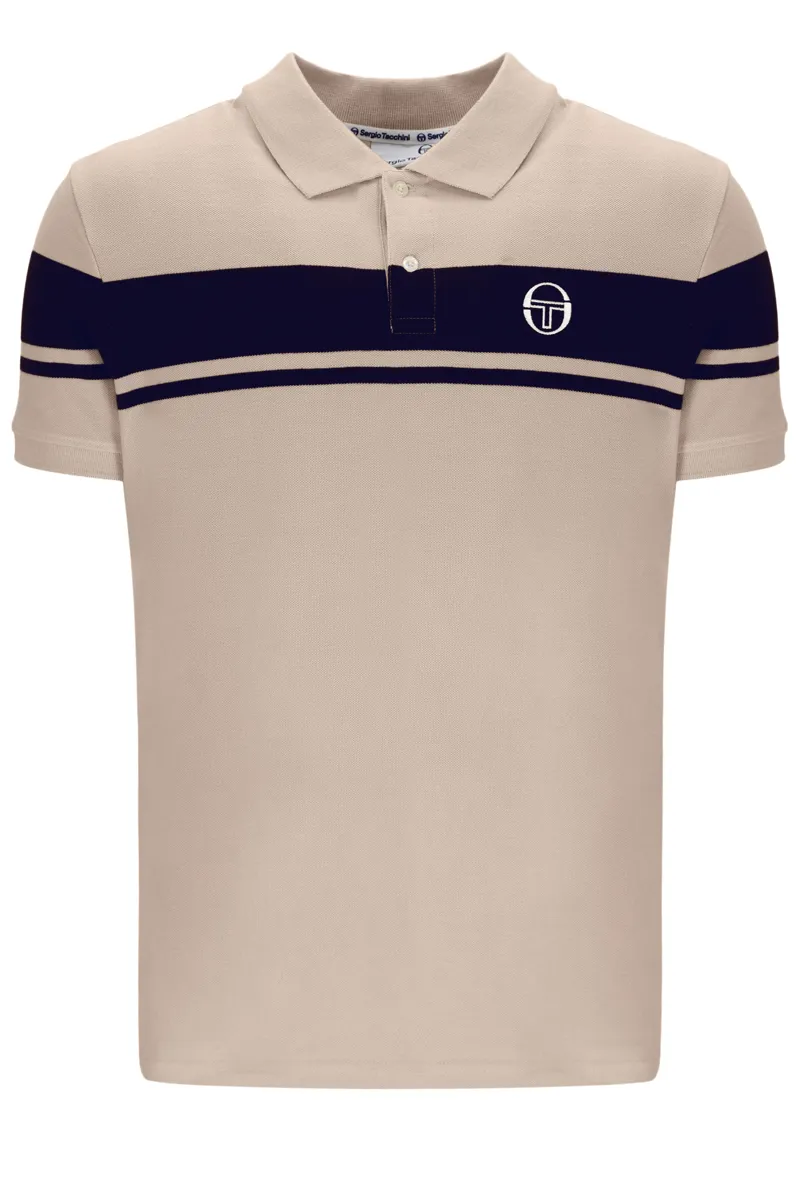 Sergio Tacchini Young Line Polo T-shirt Humus / Blue