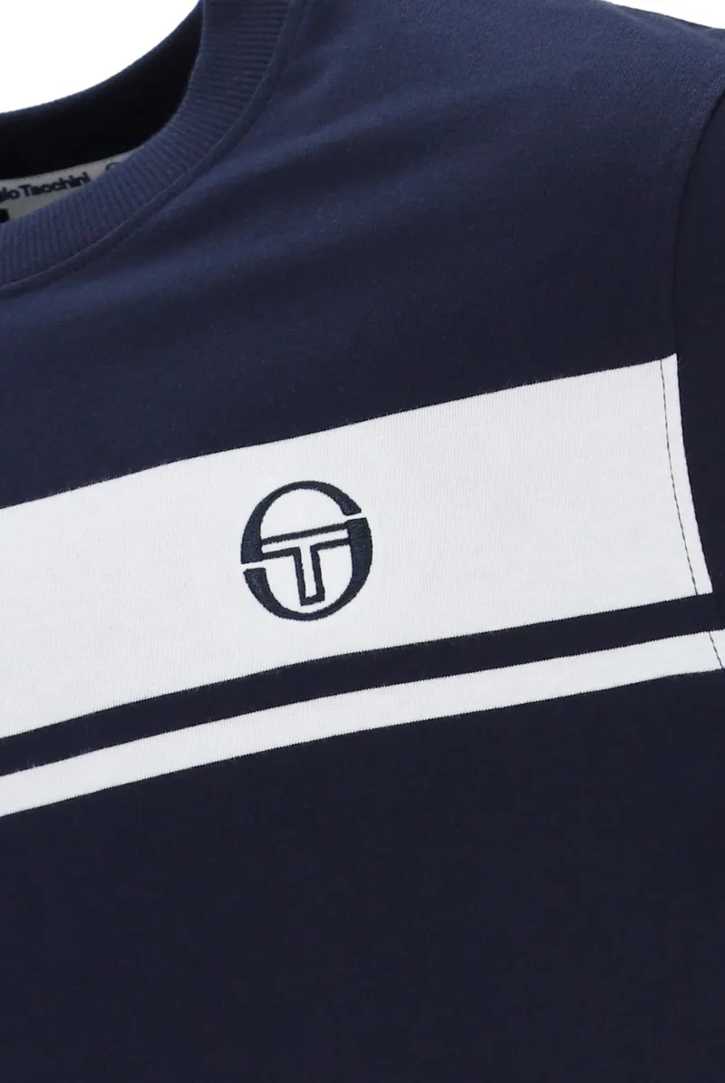 Sergio Tacchini Masters T-shirt Navy / White -1