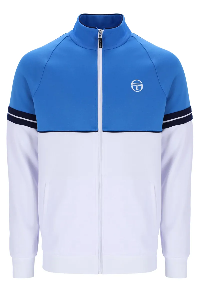【Sergio Tacchini】Orion Track Top★Pool Blue★ Sergio Tacchini Mens ORION Track Top Jacket Pool Blue