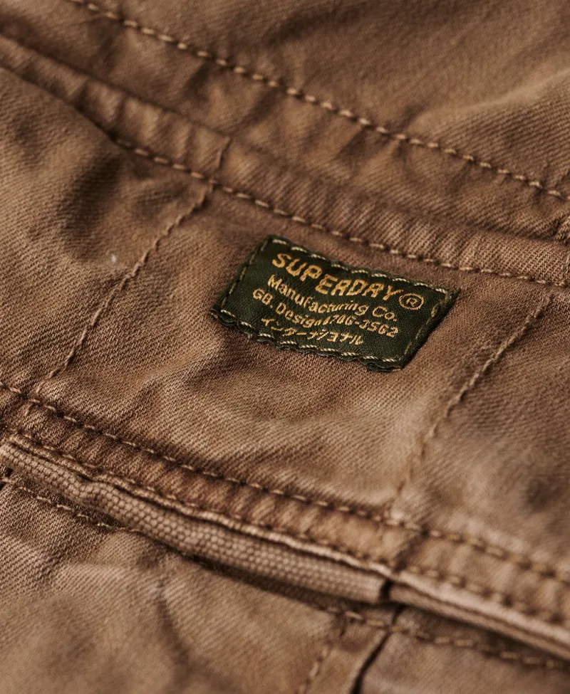 Superdry Core Cargo Short Deep Brown-4