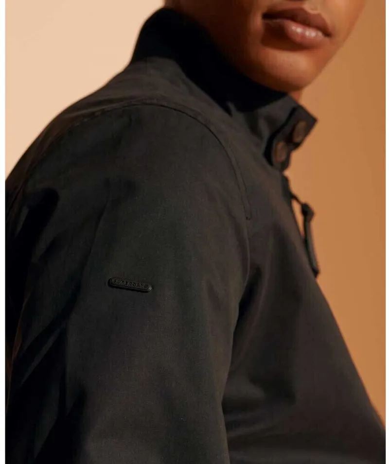Superdry Iconic Harrington Jacket Black-3
