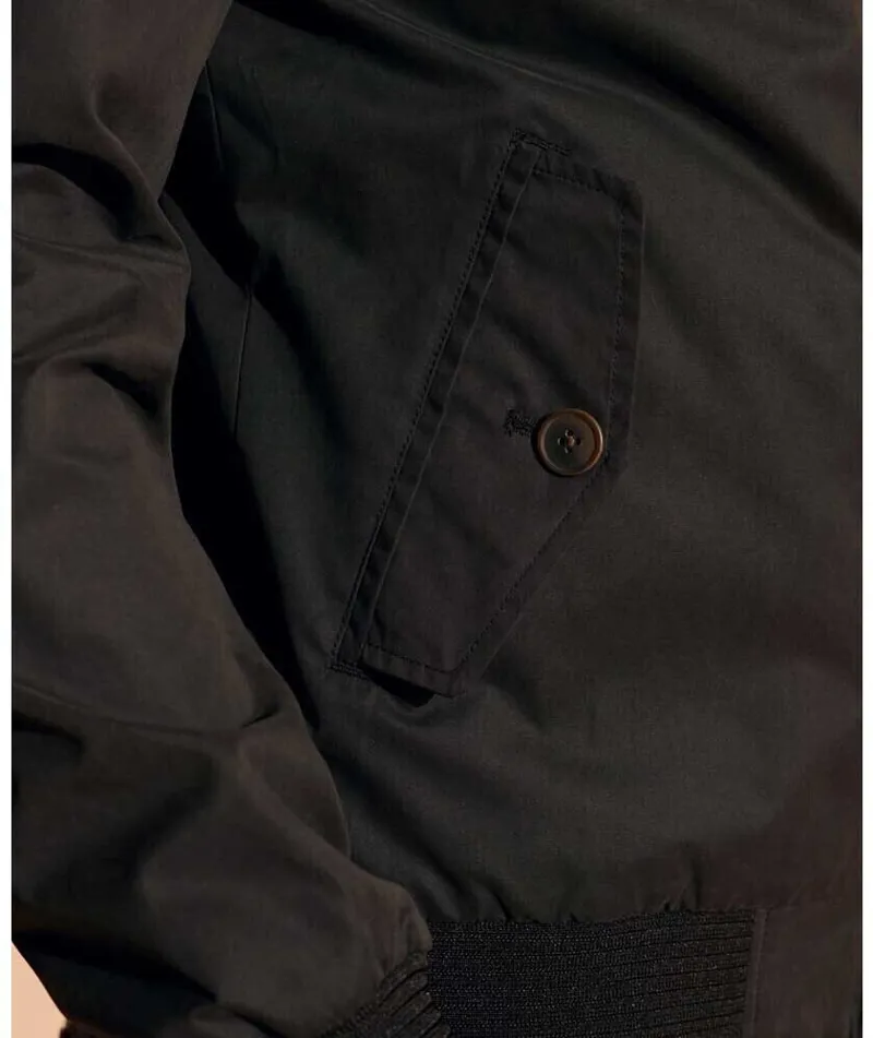 Superdry Iconic Harrington Jacket Black-4