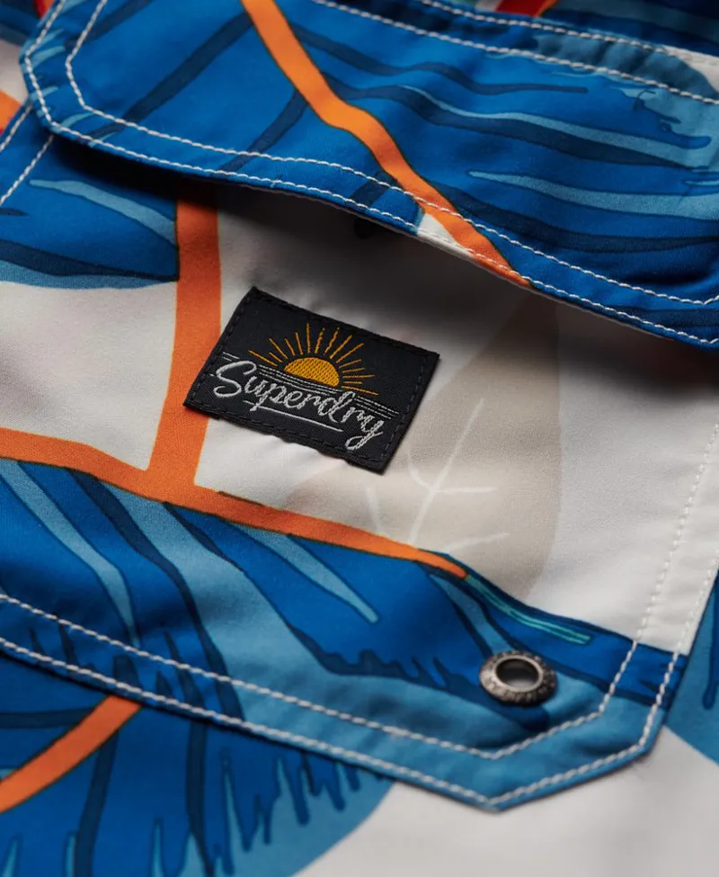 Superdry Hawaiian Swim Shorts Optic Paradise LARGE ONLY LAST PAIR-4