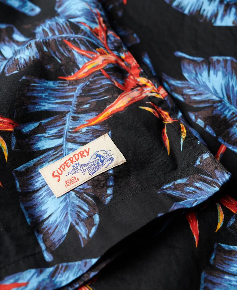 Superdry Hawaiian SS Shirt Dark Navy XXXL ONLY LAST ONE-2