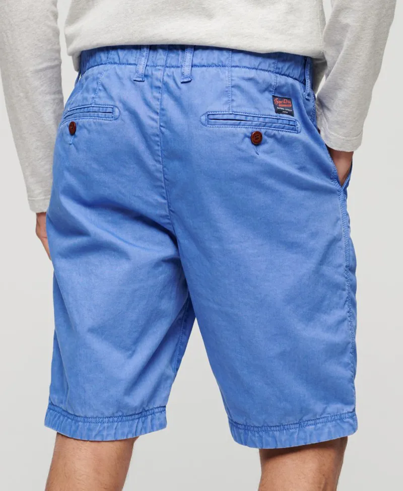 Superdry Officer Chino Short Azure Blue 36 WAIST ONLY-2