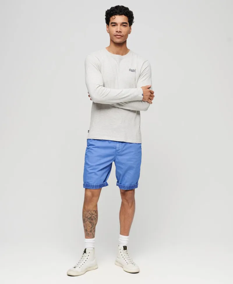 Superdry Officer Chino Short Azure Blue 36 WAIST ONLY-3