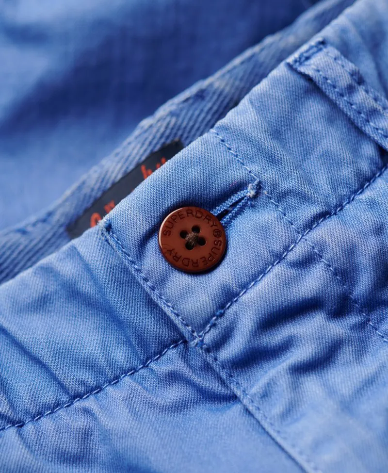 Superdry Officer Chino Short Azure Blue 36 WAIST ONLY-4