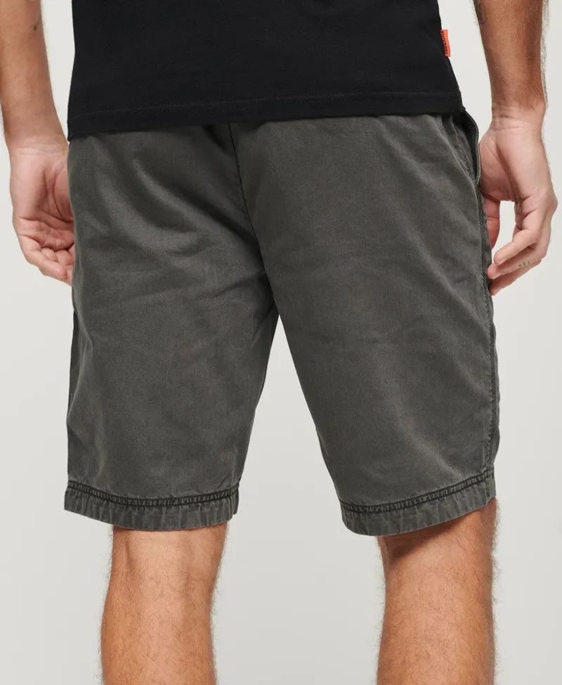Superdry Officer Chino Short Washed Grey 34 WAIST ONLY LAST PAIR-5