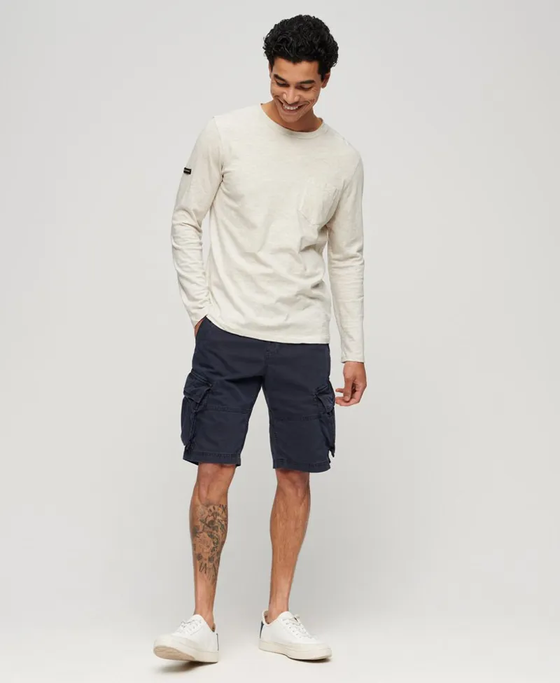 Superdry Core Cargo Short Eclipse Navy-3