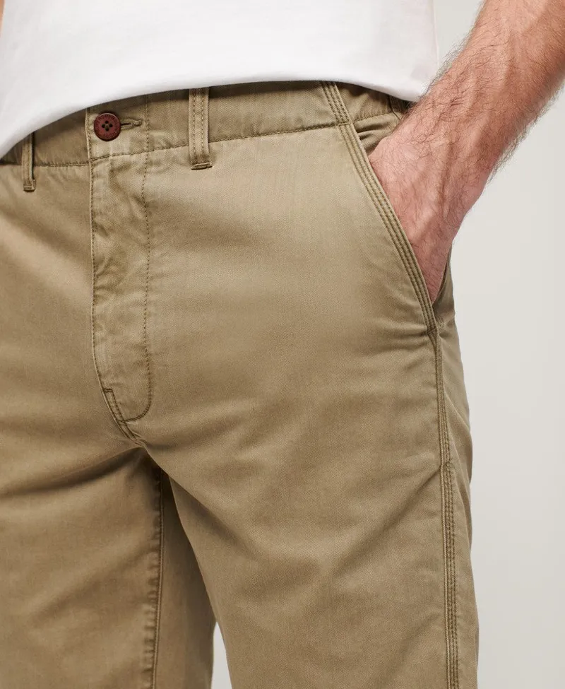 Superdry Vintage International Chino Shorts Sage-2