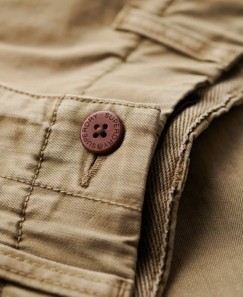 Superdry Vintage International Chino Shorts Sage-3