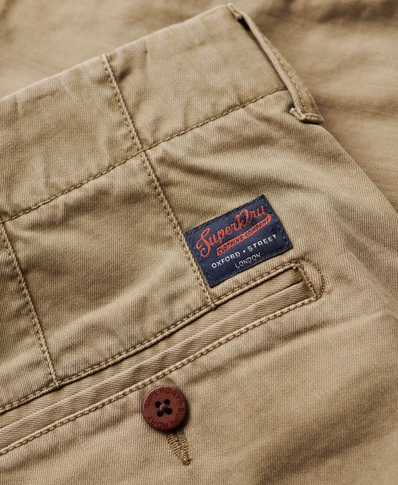 Superdry Vintage International Chino Shorts Sage-4