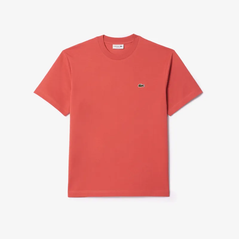 Lacoste Classic Fit Cotton T-shirt Sierra Red LARGE ONLY LAST ONE