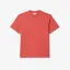 Lacoste Classic Fit Cotton T-shirt Sierra Red