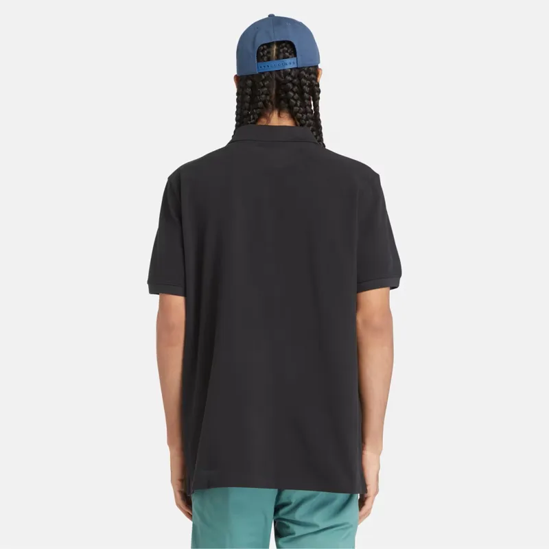 Timberland Millers River Polo Shirt Black -4