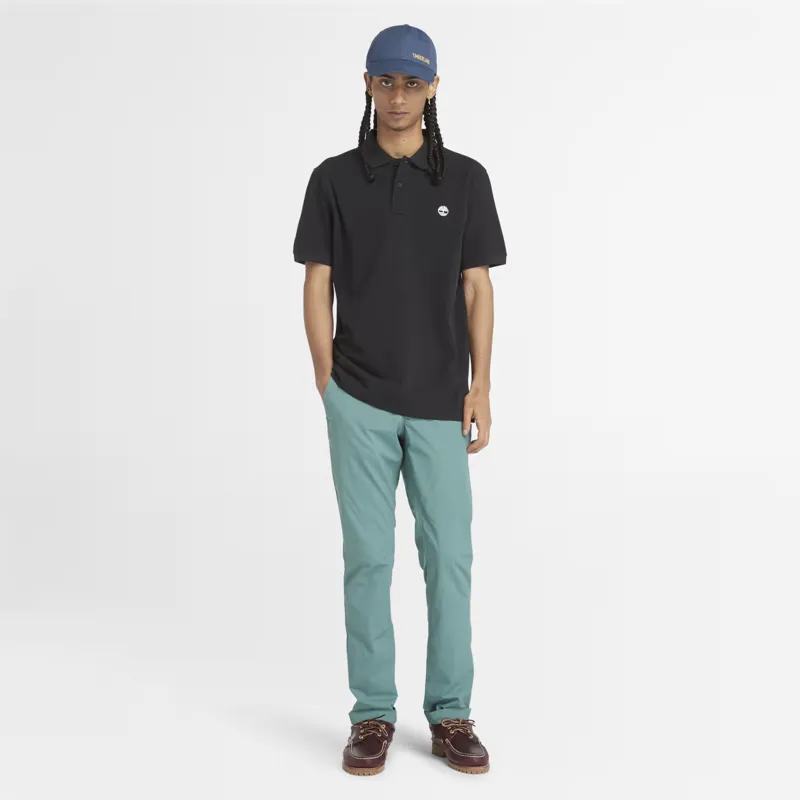 Timberland Millers River Polo Shirt Black -2