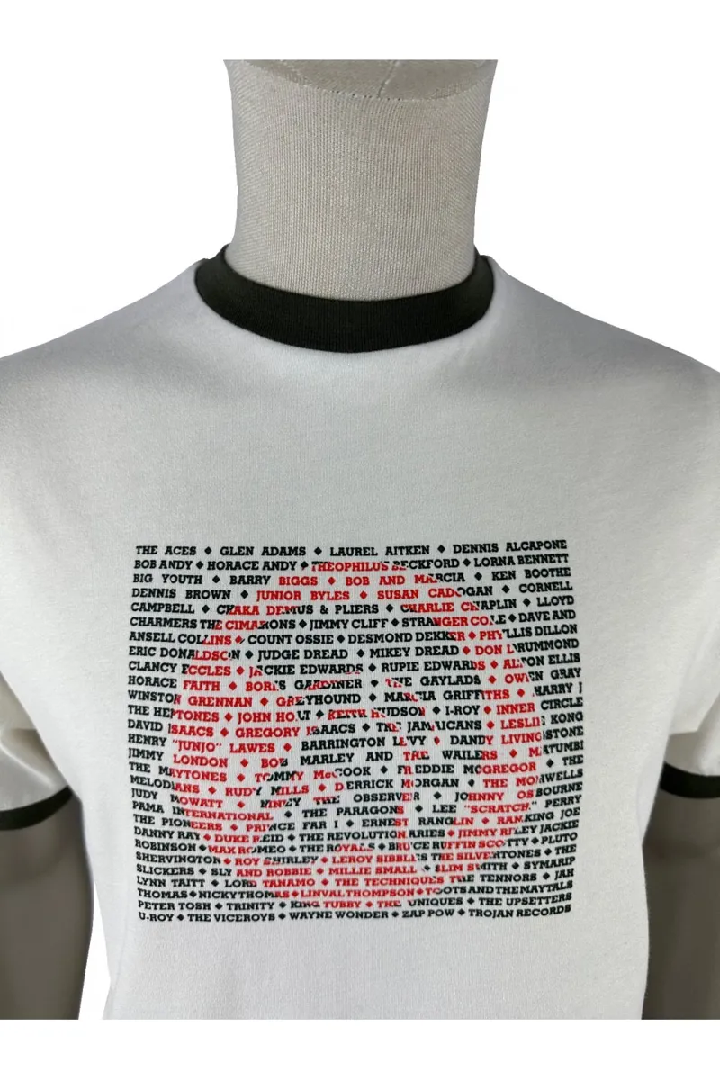 Trojan Artist Logo T-Shirt Ecru -1